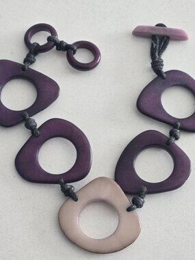 Stylish Handcrafted Tagua Nut Bracelet